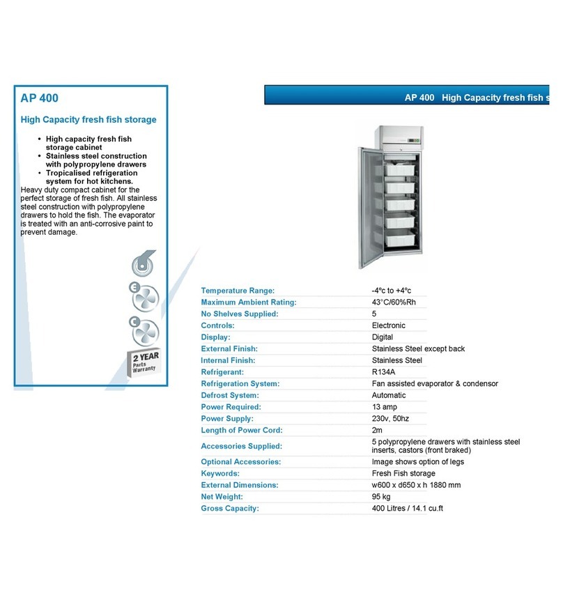 VALERA AP 400 Manuel utilisateur