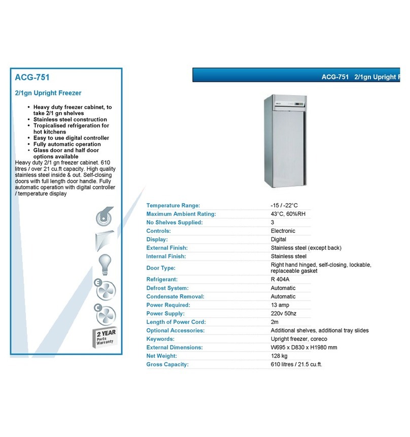 VALERA ACG-751 Manuel utilisateur