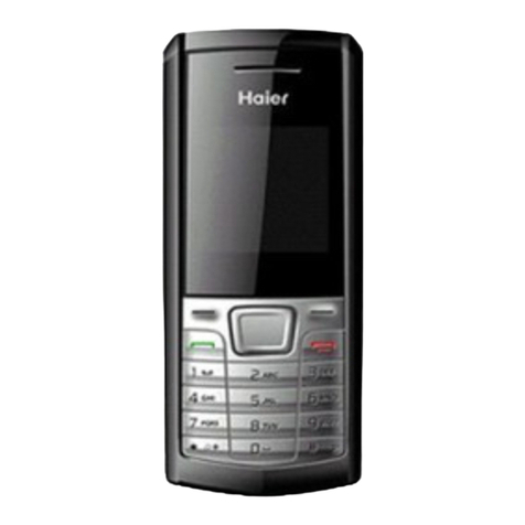 Haier D2100 Manuel utilisateur