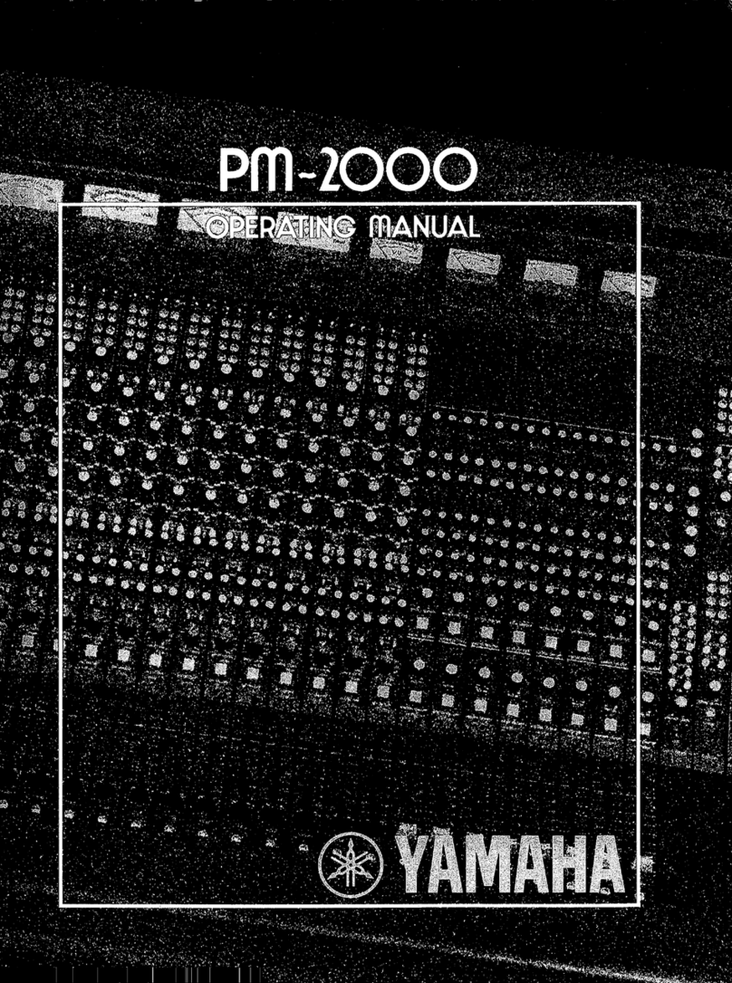 Yamaha PM-2000 Manuel utilisateur