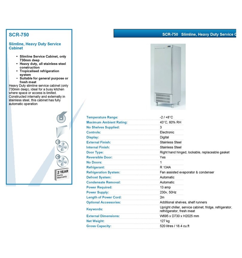VALERA SCR-750 Manuel utilisateur