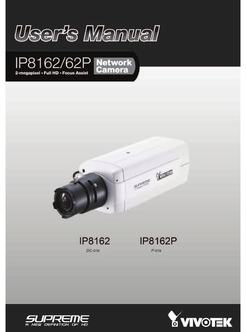 Vivotek IP8162P Manuel utilisateur