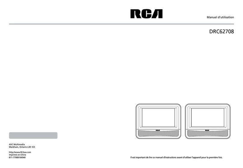 RCA DRC62708 Guide de configuration