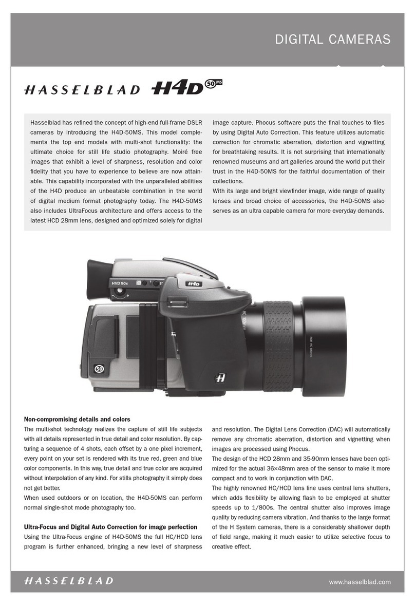 Hasselblad H4D-50MS Manuel utilisateur