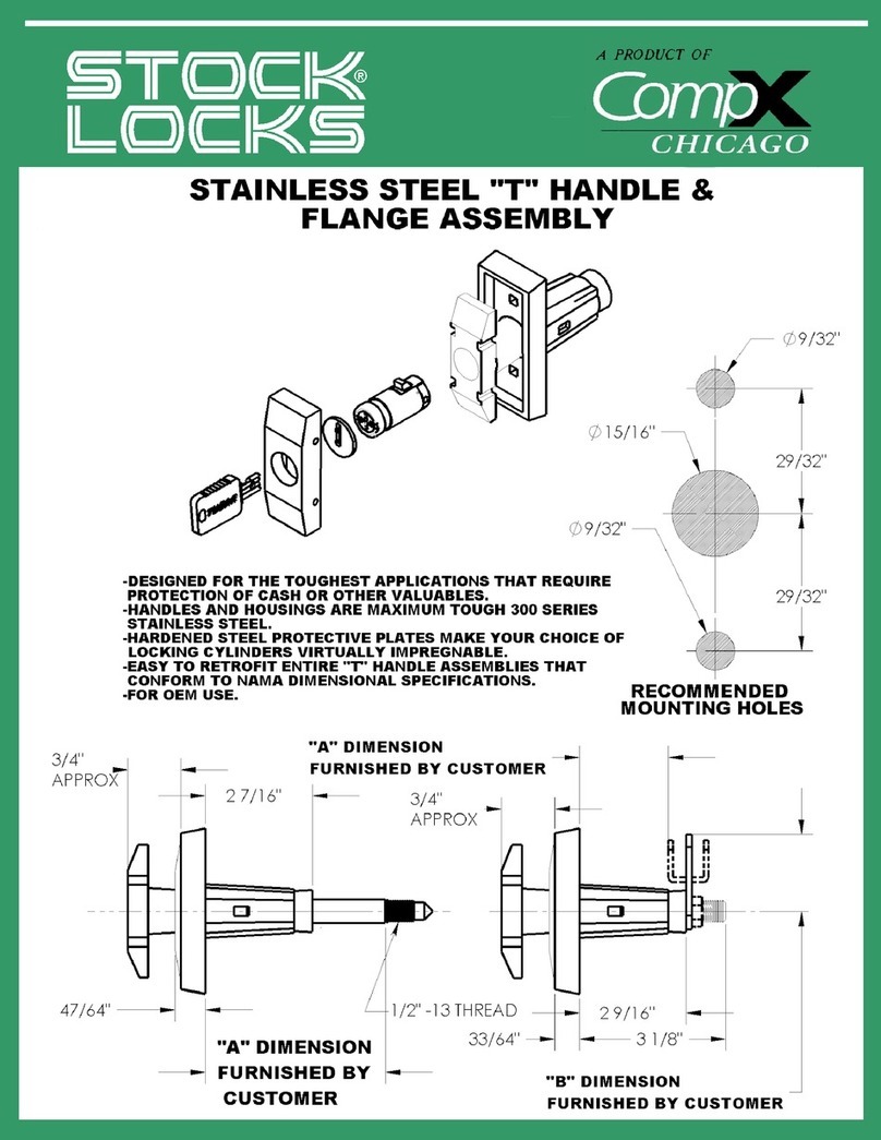 COMPX T-HANDLE Manuel utilisateur COMPX T-HANDLE Manuel utilisateur