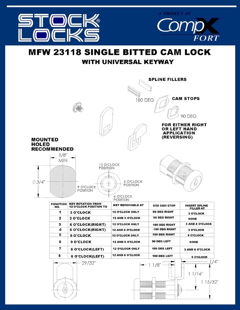 COMPX MFW 23118 Mode d’emploi COMPX MFW 23118 Mode d’emploi