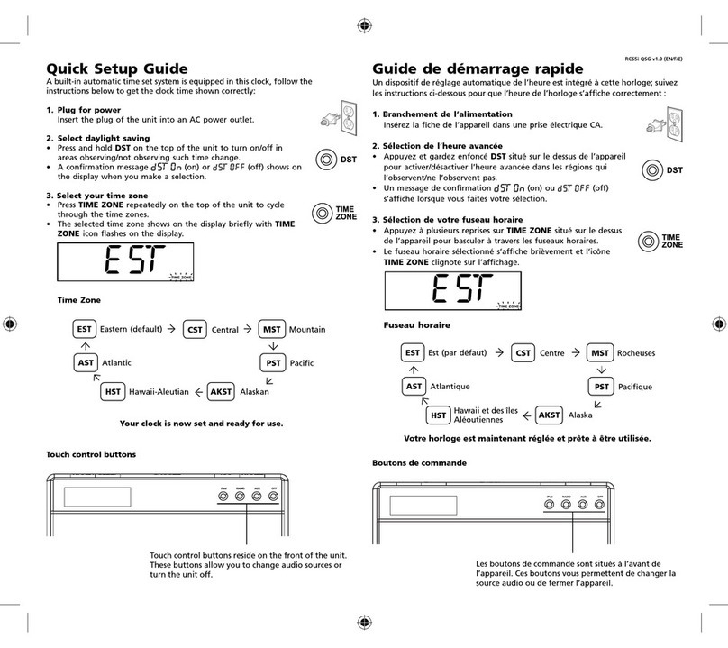 RCA RC65i Manuel utilisateur