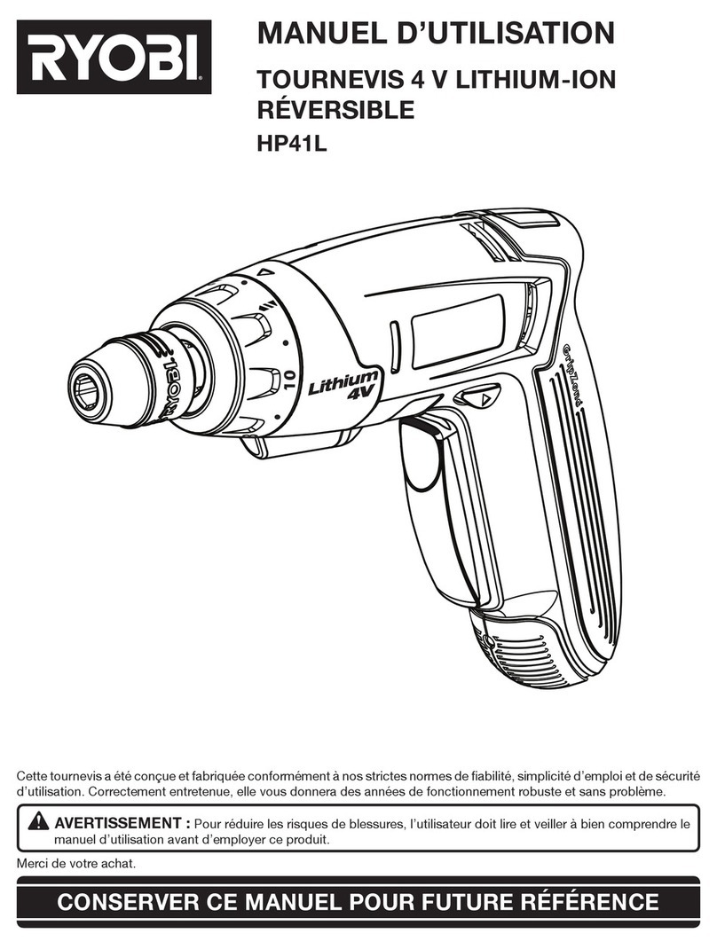 Ryobi HP41LK Manuel utilisateur