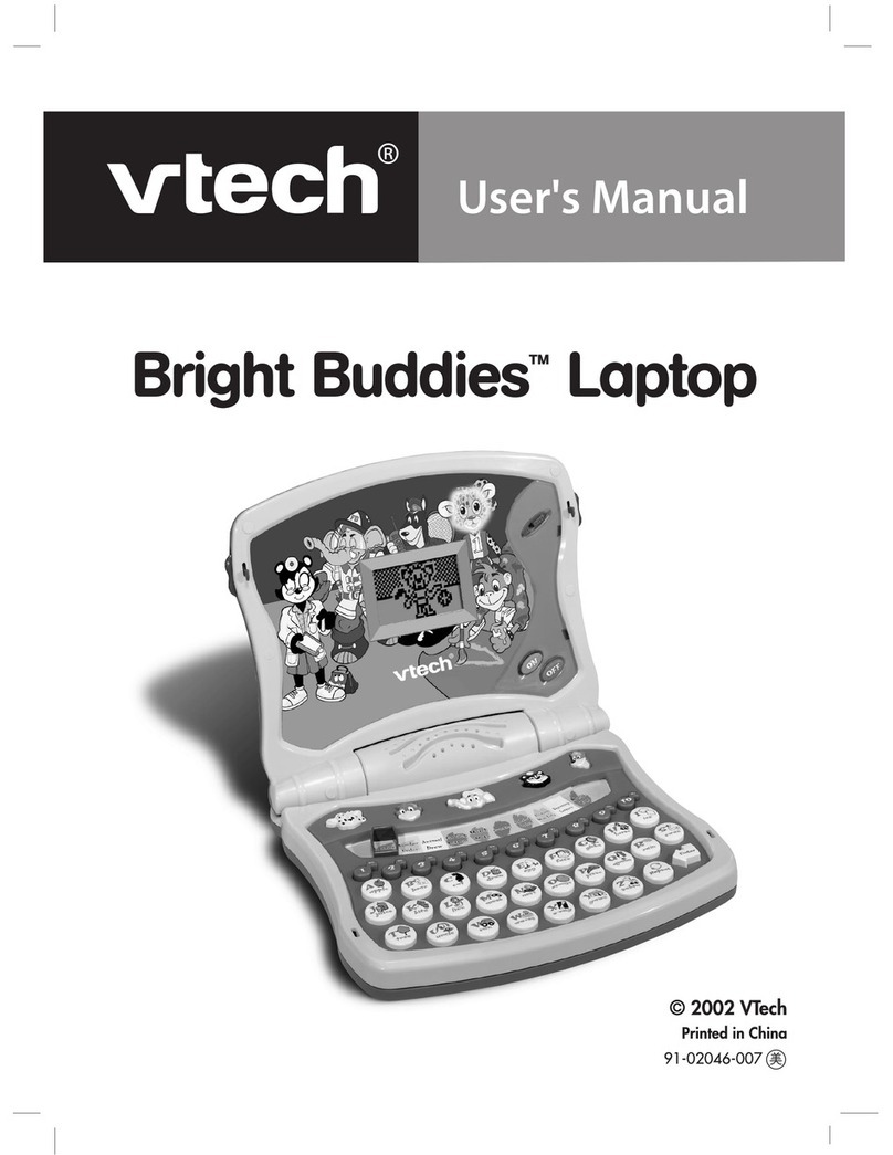 V-tech Bright Buddies Laptop Manuel utilisateur