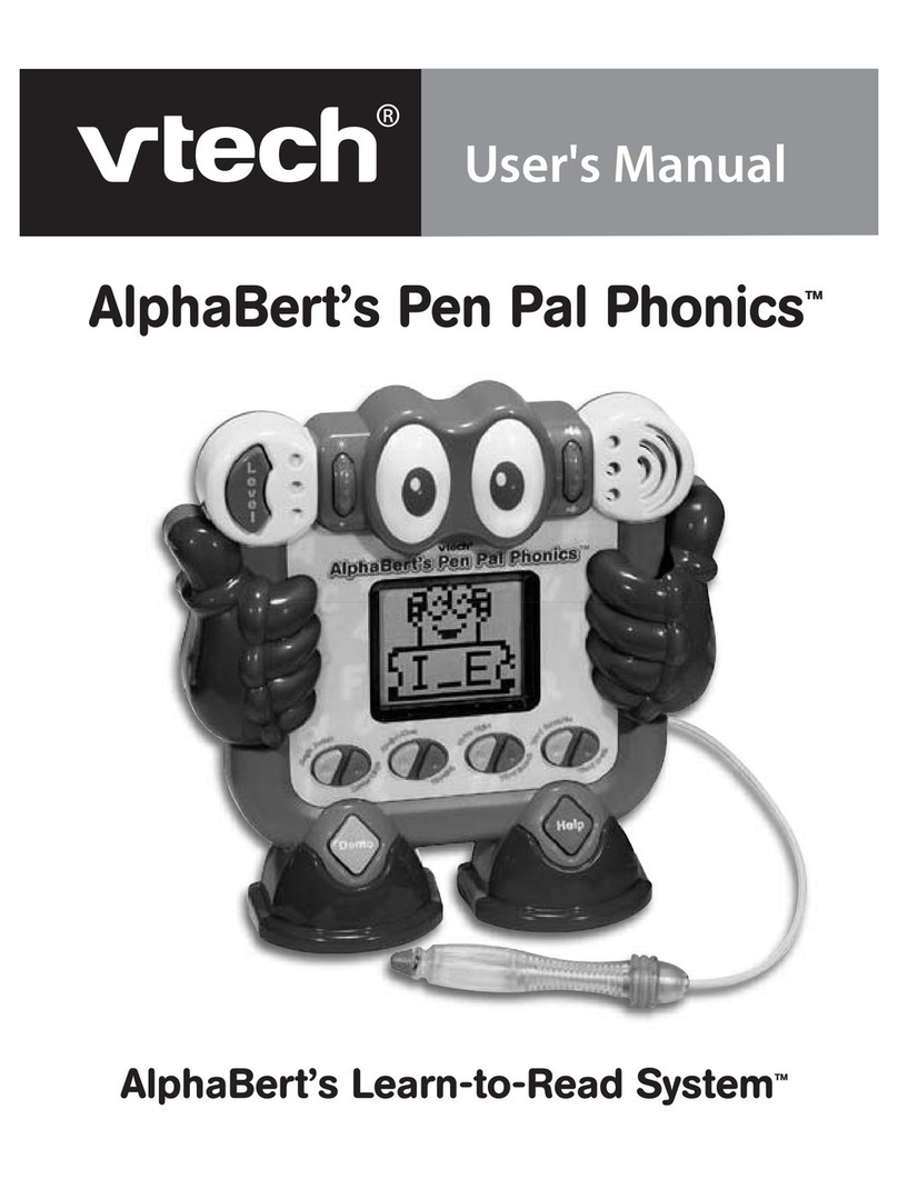 V-tech Alphabert s Pen Pal Phonics Manuel utilisateur