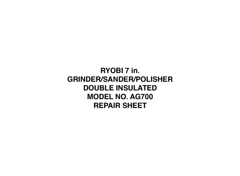 Ryobi AG700 Guide de configuration rapide