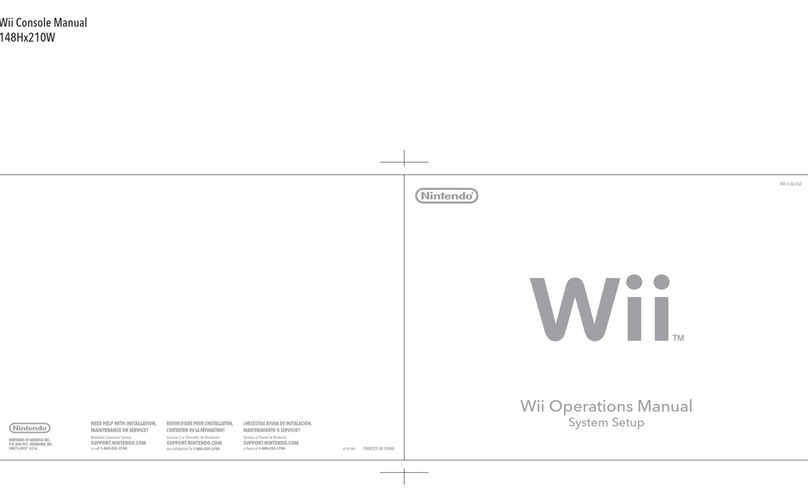 Nintendo RVLSWC Manuel utilisateur