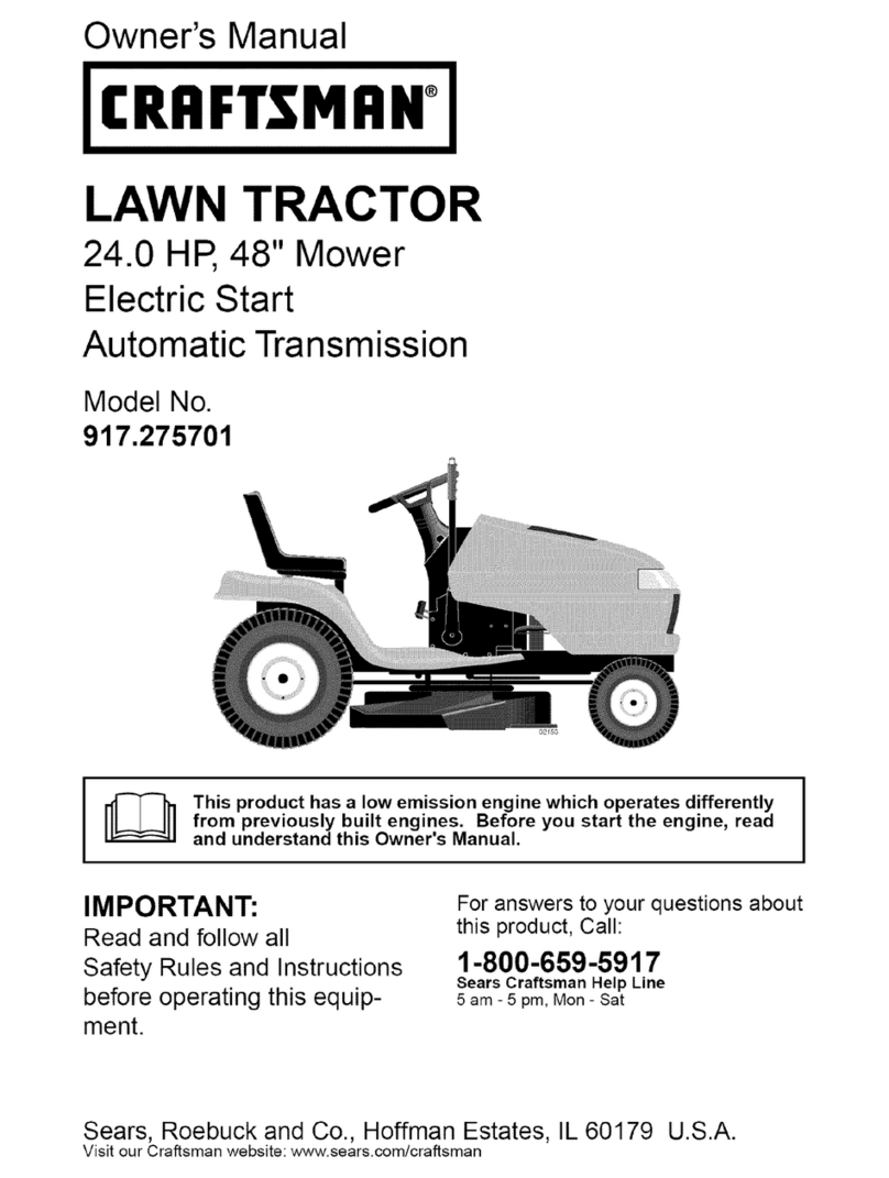 Craftsman 917.275701 Manuel utilisateur