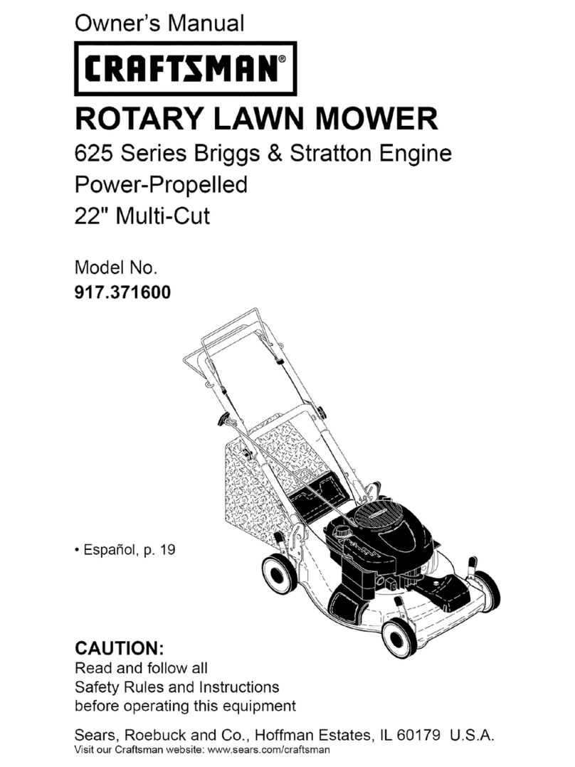 Craftsman 917.371600 Manuel utilisateur