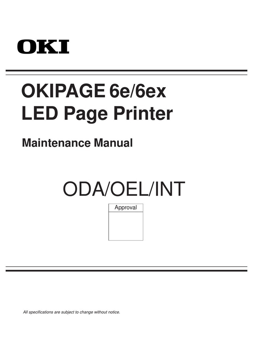 Oki OKIPAGE 6e Manuel utilisateur