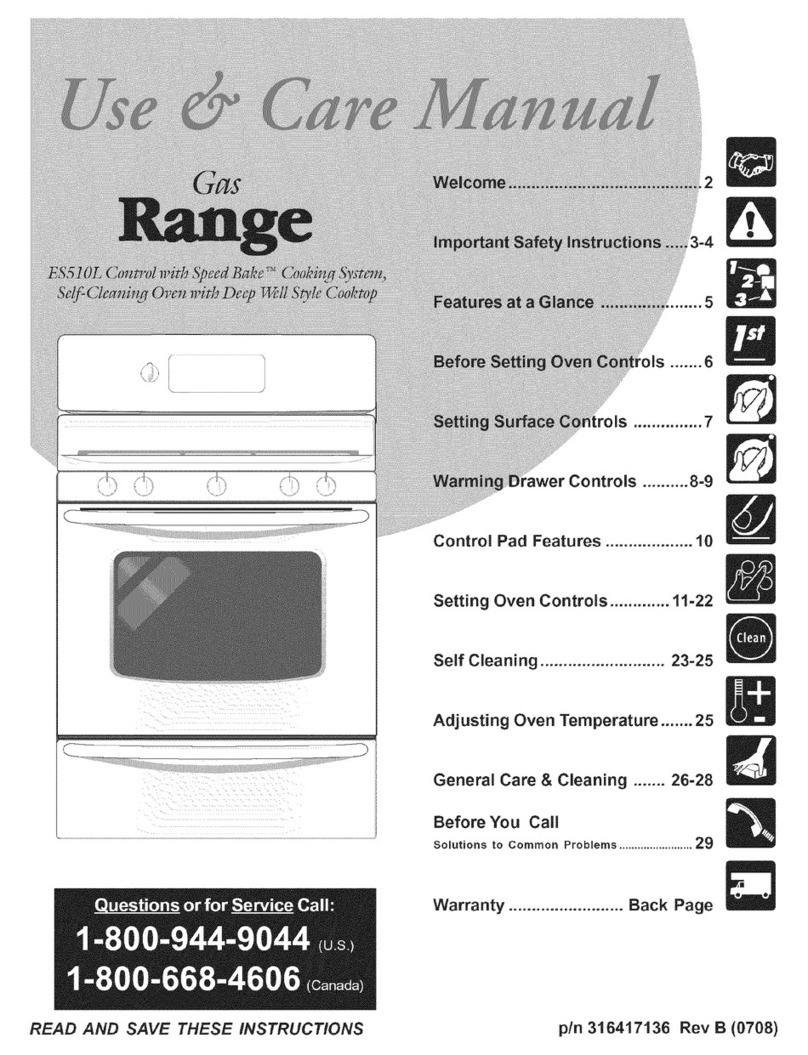 Frigidaire FGFLZ87GCB Manuel utilisateur