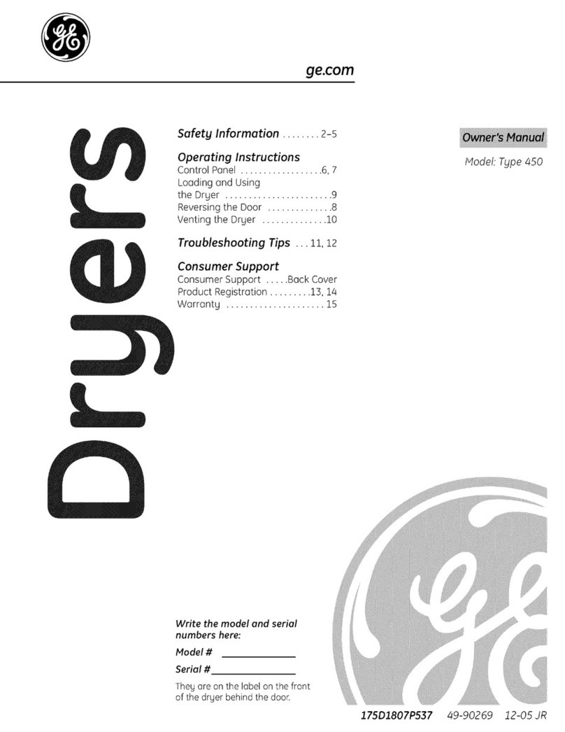 GE DNCD450GG0WC Manuel utilisateur