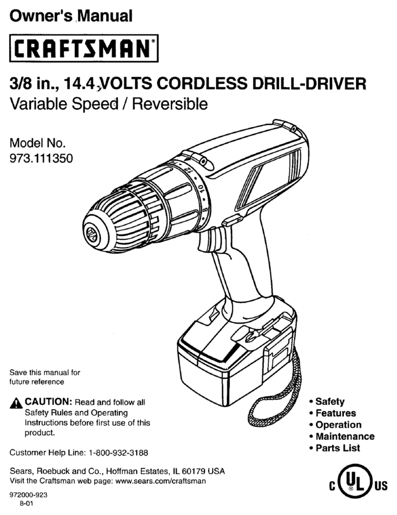 Craftsman 973.111350 Manuel utilisateur