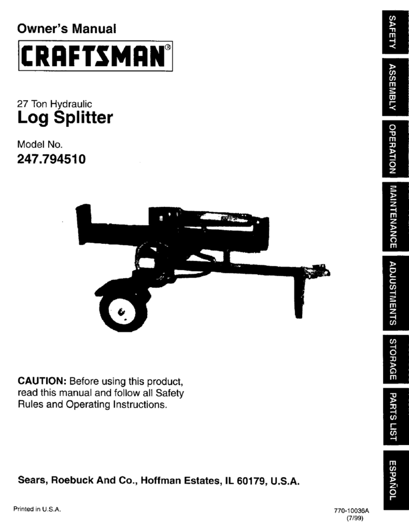 Craftsman 247.794510 Manuel utilisateur