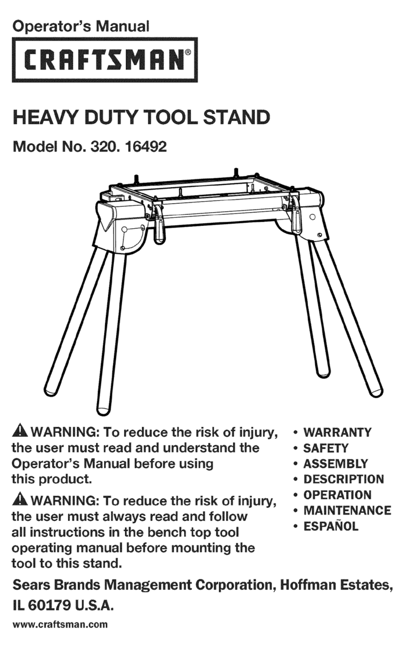 Craftsman 320.16492 Manuel utilisateur