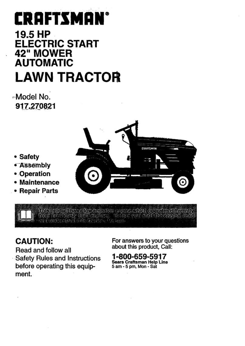 Craftsman 917.270821 Manuel utilisateur