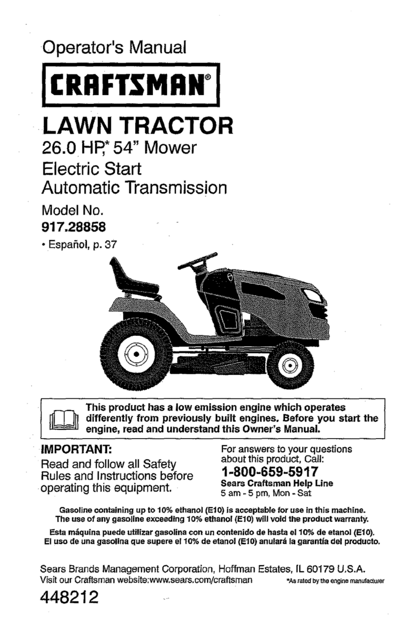 Craftsman 917.28858 Manuel utilisateur Craftsman 917.28858 Manuel utilisateur