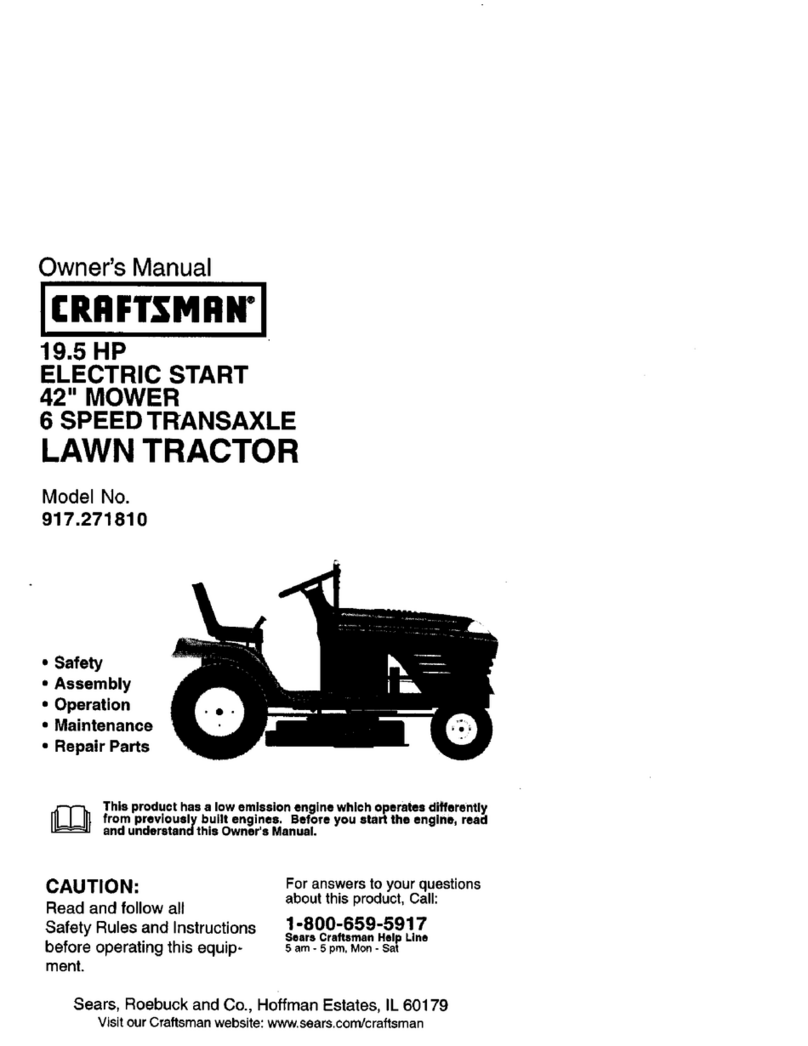 Craftsman 917.271810 Manuel utilisateur