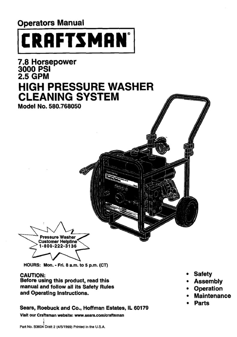 Craftsman 580.768050 Manuel utilisateur