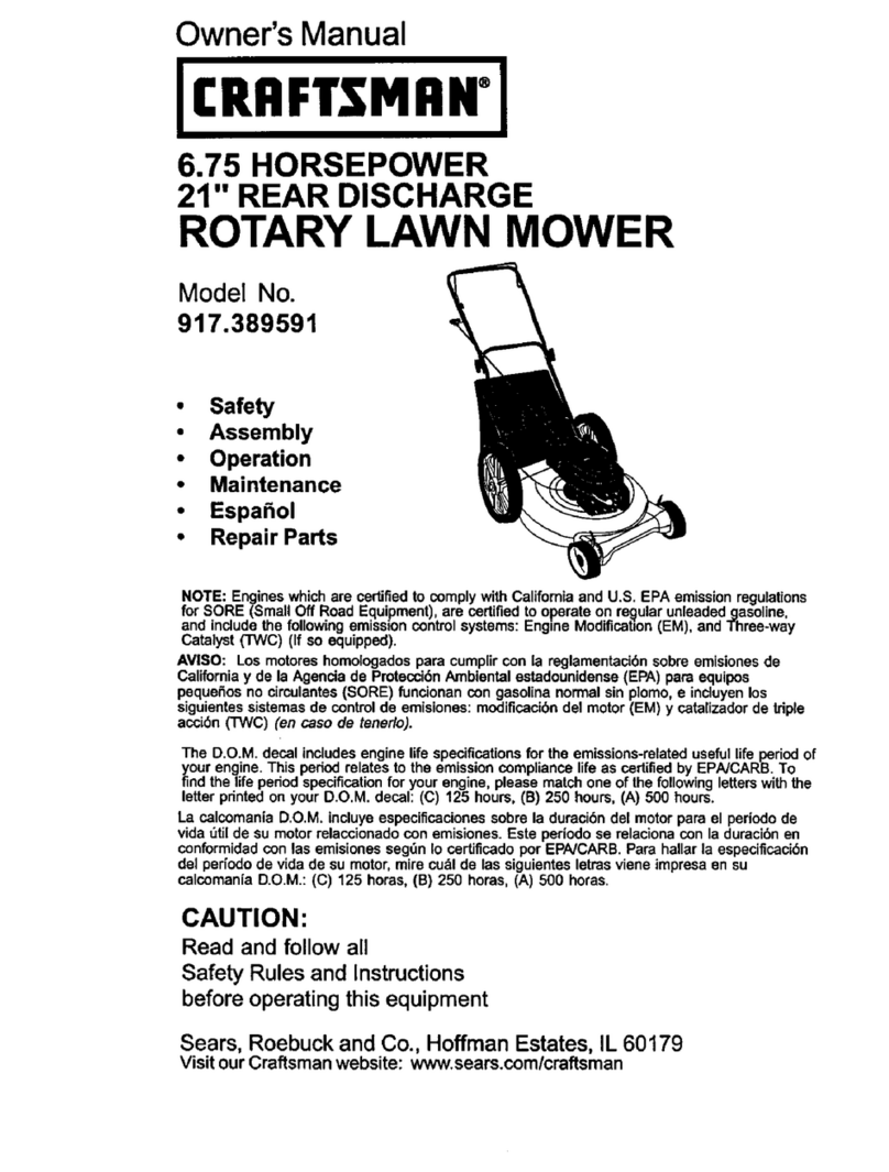 Craftsman 917.389591 Manuel utilisateur