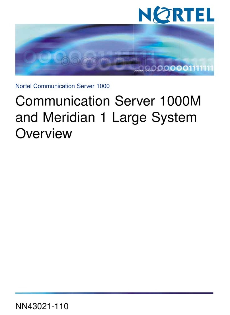 Nortel Succession 1000M Guide d'installation