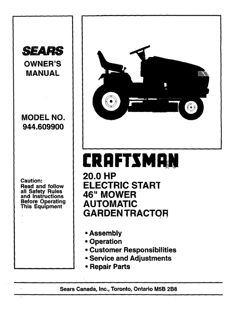 Craftsman 944.609900 Manuel utilisateur