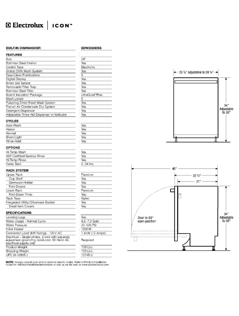 Electrolux ICON EDW5500DSS0 Manuel utilisateur