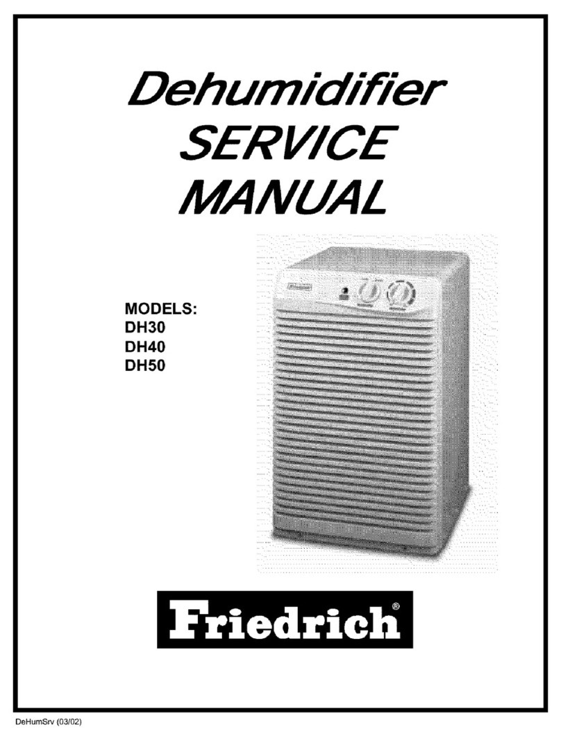 Friedrich DH30 Manuel utilisateur