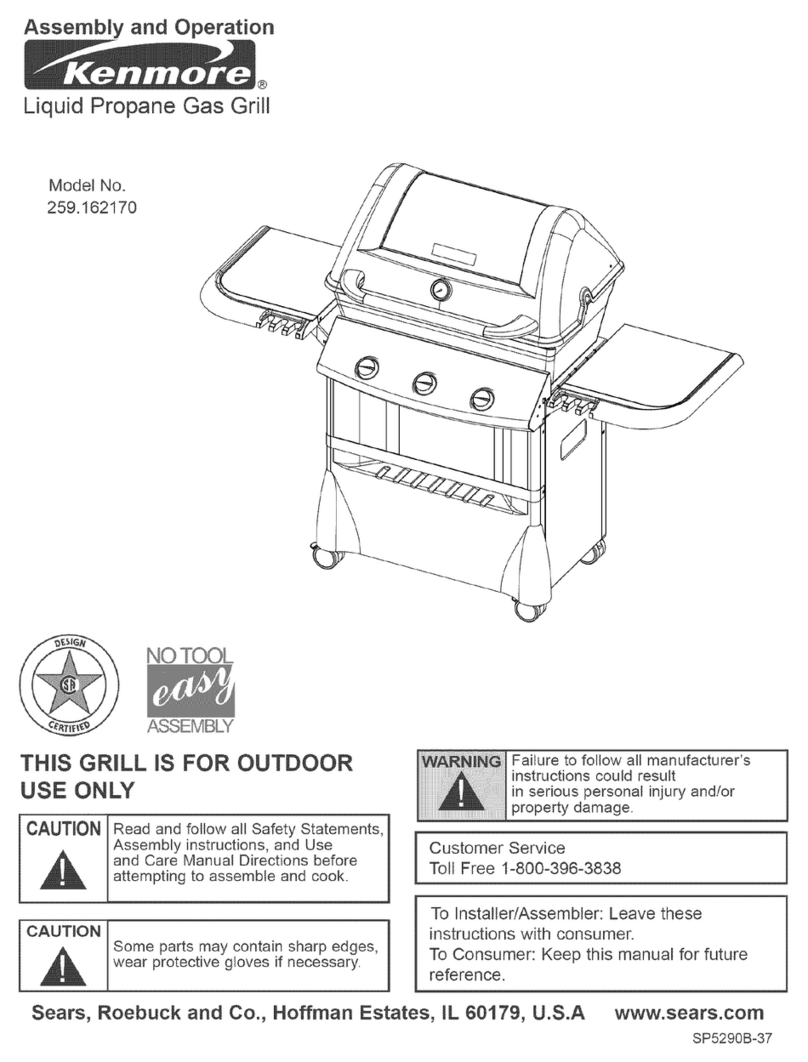 Kenmore 259.162170 Instructions d'installation