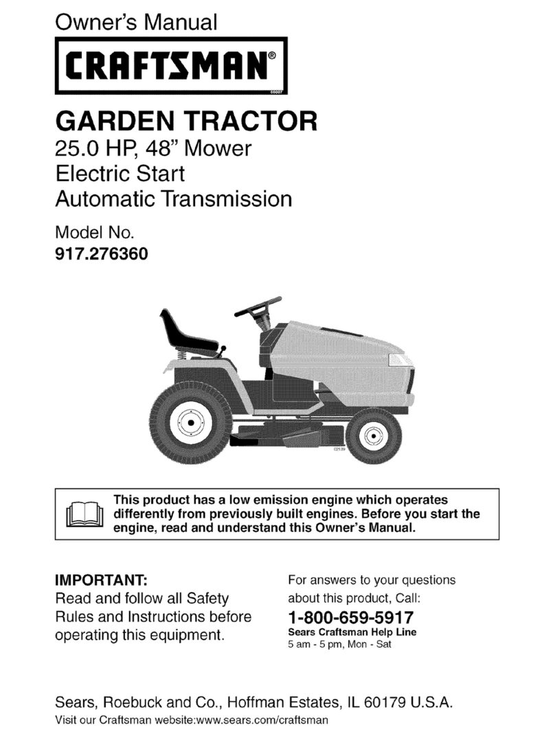 Craftsman 917.276360 Manuel utilisateur
