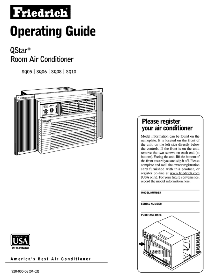 Friedrich QStar SQ05 Manuel utilisateur