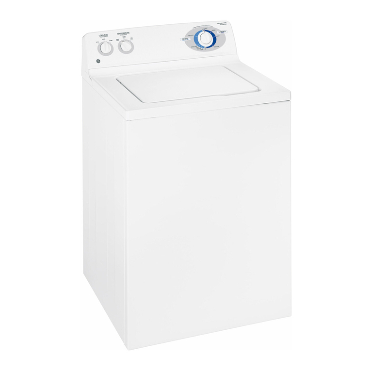 GE Washers Manuel utilisateur