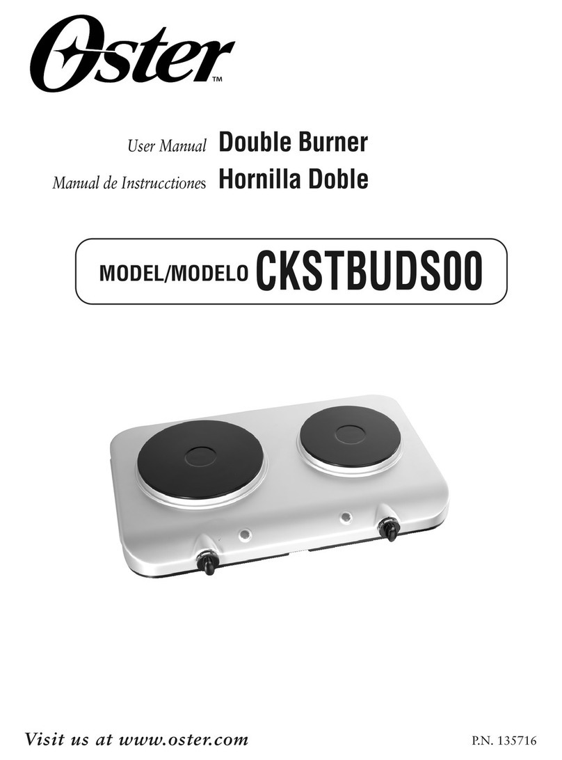 Oster CKSTBUDS00 Manuel utilisateur