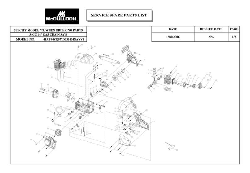 McCulloch MS1434NAVVP Mode d’emploi