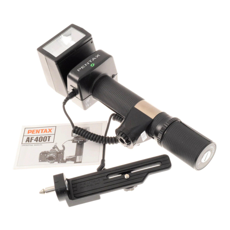 Pentax AF400T Flash Manuel utilisateur