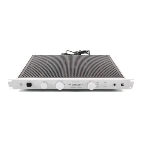 Perreaux SM2 Manuel utilisateur Perreaux SM2 Manuel utilisateur