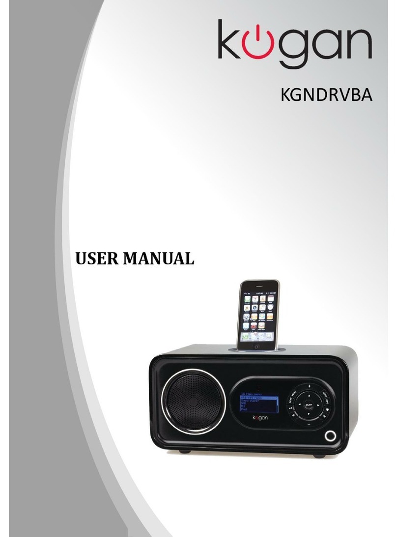Kogan KGNDRVBA Manuel utilisateur