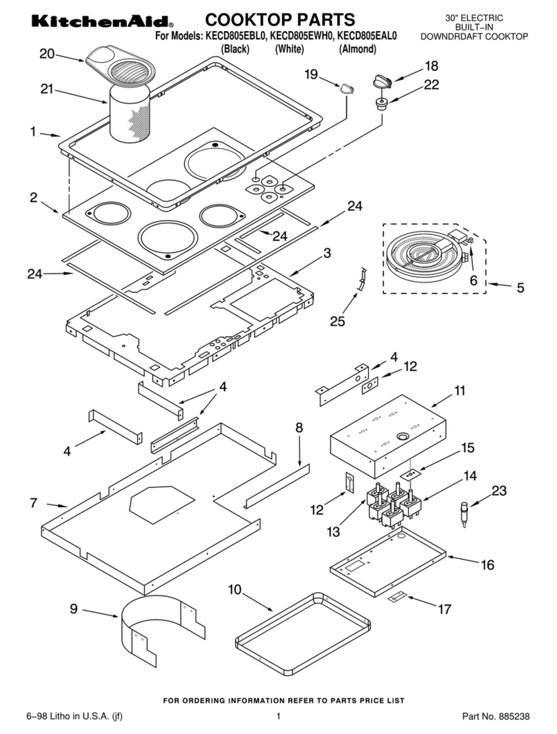 KitchenAid KECD805EAL0 Manuel utilisateur
