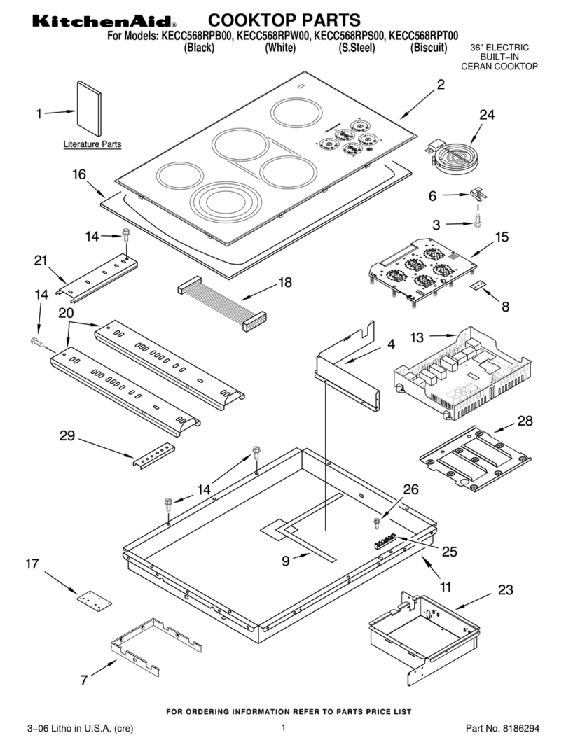 KitchenAid KECC568RPB00 Manuel utilisateur