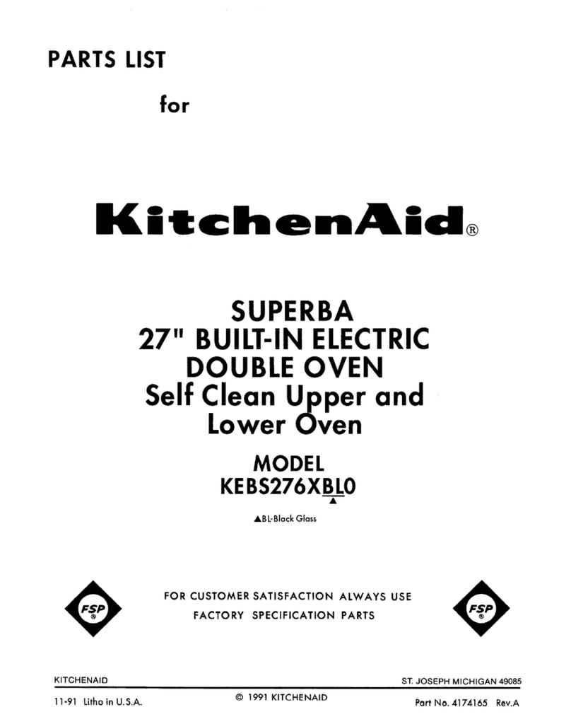 KitchenAid KEBS276XBL0 Manuel utilisateur