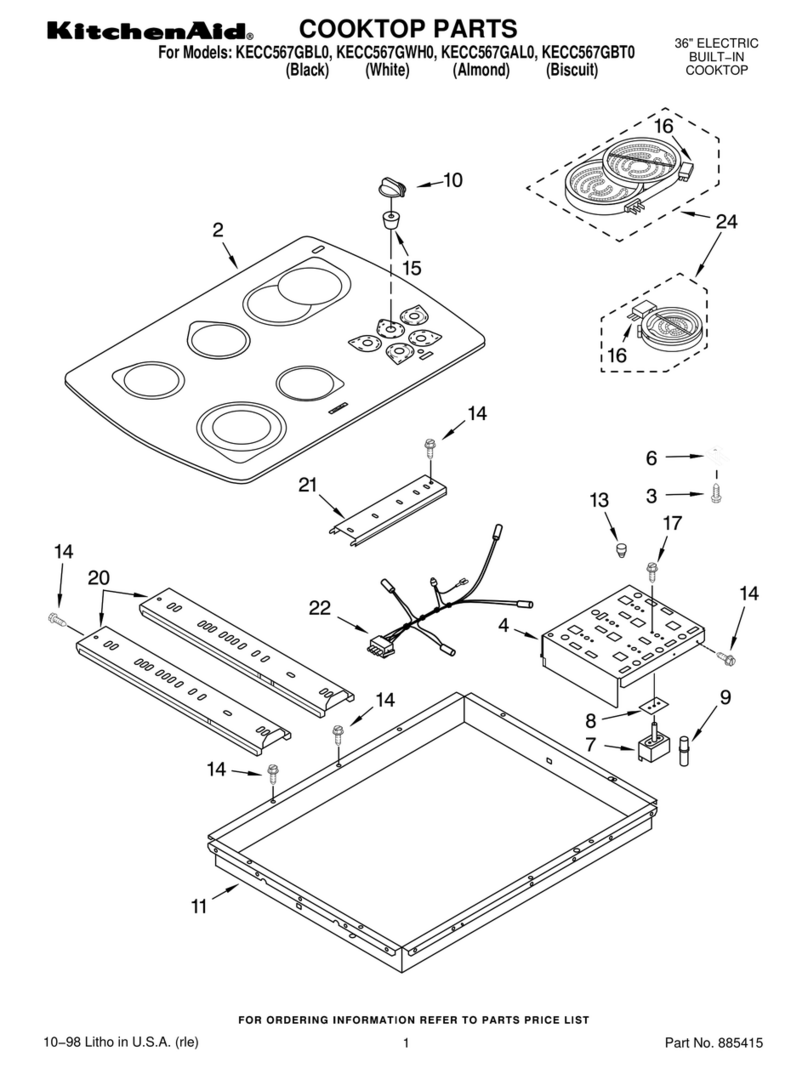 KitchenAid KECC567GAL0 Manuel utilisateur