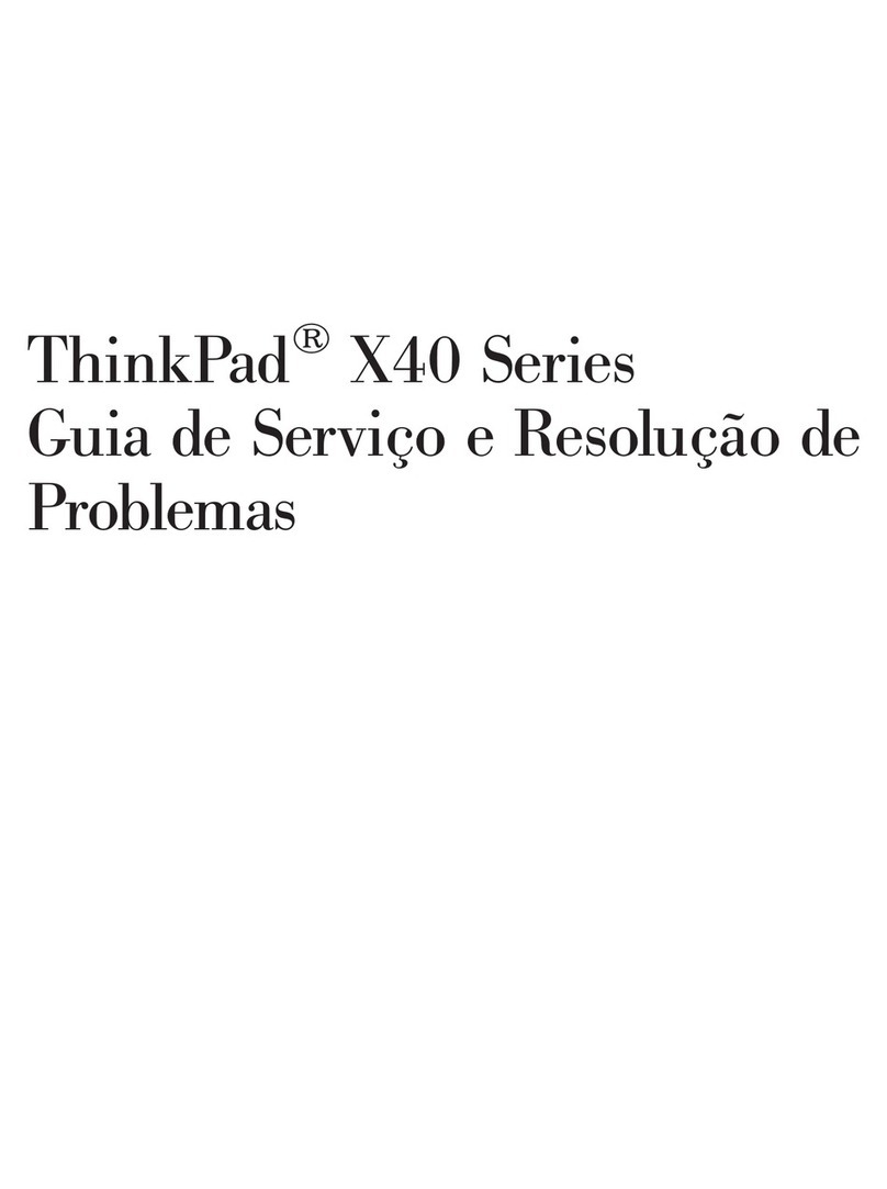 Lenovo THINKPAD X40 Guide d'installation et d'utilisation