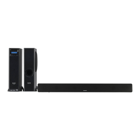 Sharp HT-SB600 Manuel utilisateur