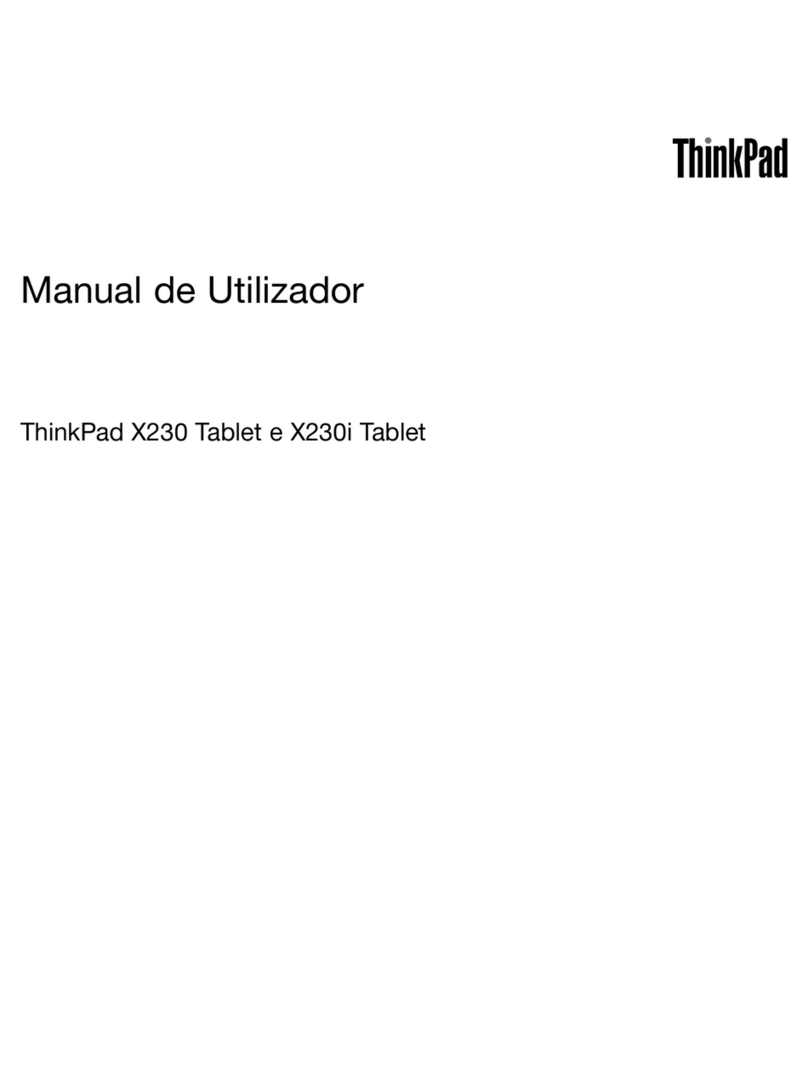 Lenovo ThinkPad X230 Tablet Mode d’emploi