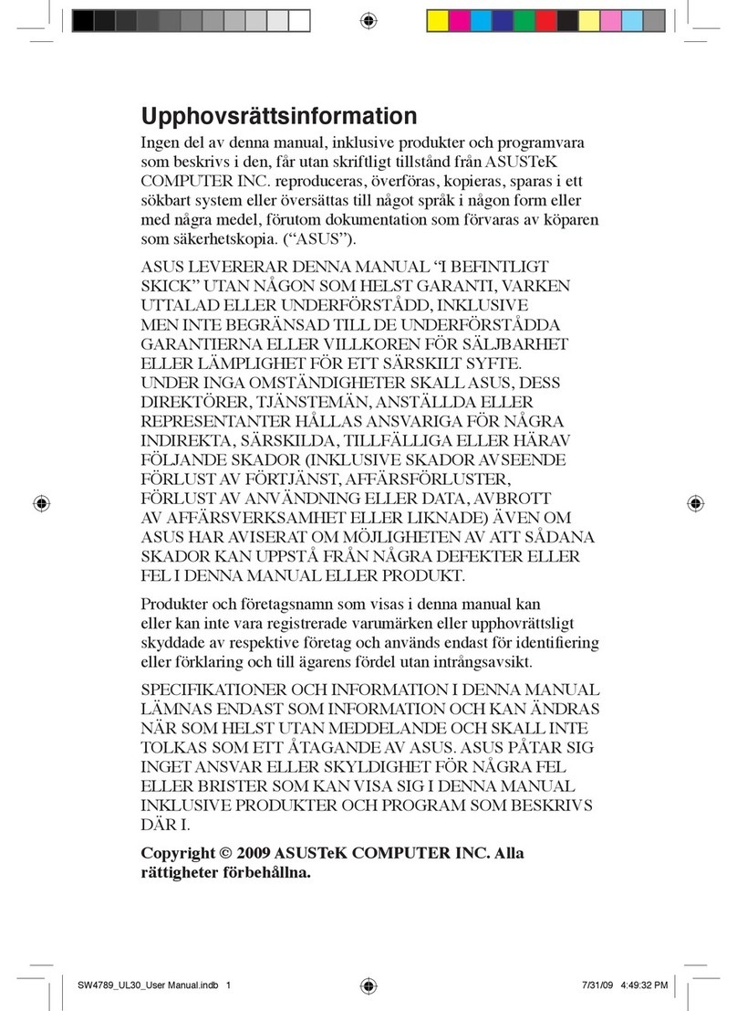 Asus UL30AT Manuel utilisateur